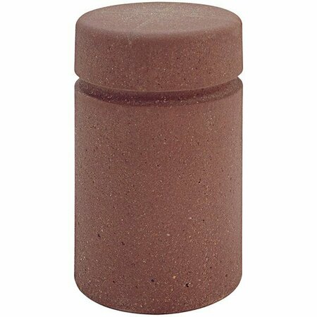 WAUSAU TILE 18'' x 30'' Concrete Round Bollard with Reveal Line TF6015 676TF6015